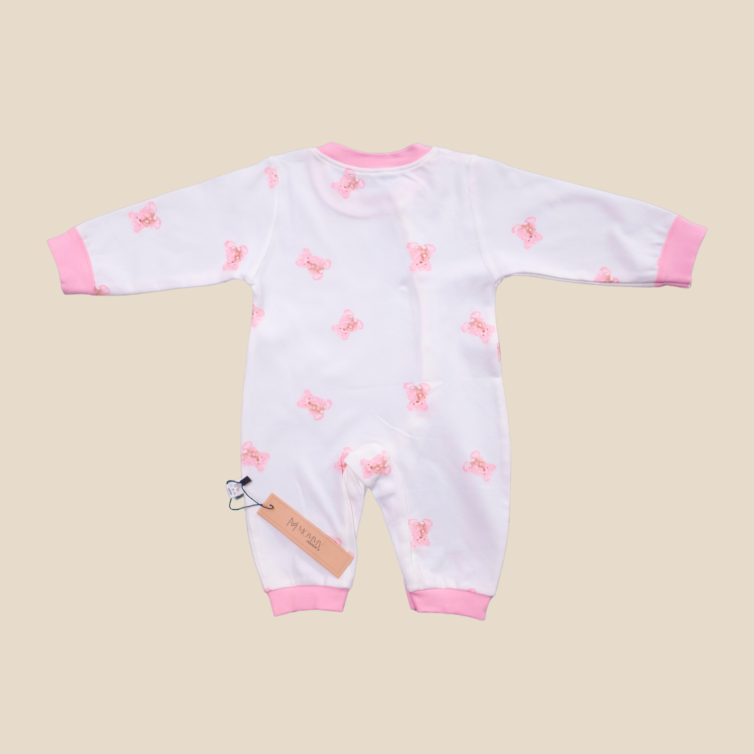 Pink Soft Cotton Baby Romper